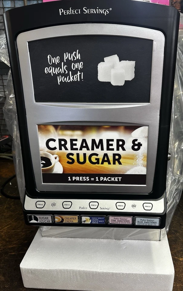 5 unidades de estación de crema y azúcar Foto 2 de 3