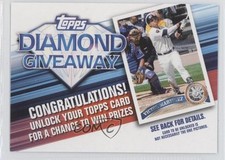 2011 Topps Redemptions Diamond Giveaway Code Cards Victor Martinez #TDG-27 0c4