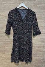 Womens Old Navy Medium black dress floral chic red flowers cottagecore