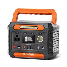Flashfish P66A 200W Solar Generator, Portable Power Station Battery Pack with AC