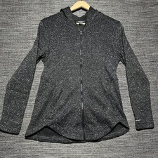 Eddie Bauer Hoodie Women's S Gray Full Zip Long Sleeve