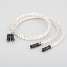 Hi-End 8AG Silver Plated OCC 16 Strands hifi ...