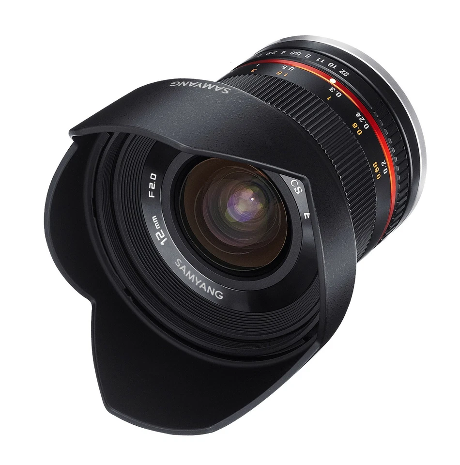 Samyang 12mm F2.0 Ultra Wide Angle Lens for Sony E-Mount (NEX)  - Image 3 of 4