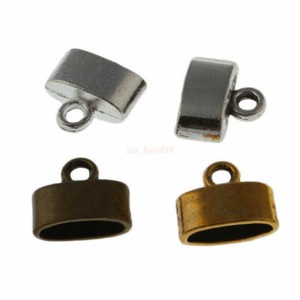 50Pcs Charms Jewelry Makings New End Cap Bead Stopper Fit 5.5mm Leather Cord