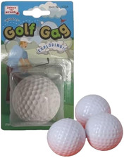 Pack of 3 Exploding Golf Balls Funny Golf Gifts for Men Secret Santa Funny Prank