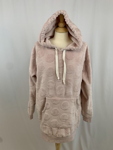H\u0026M Women's Faux Fur Pink Fuzzy Tunic 