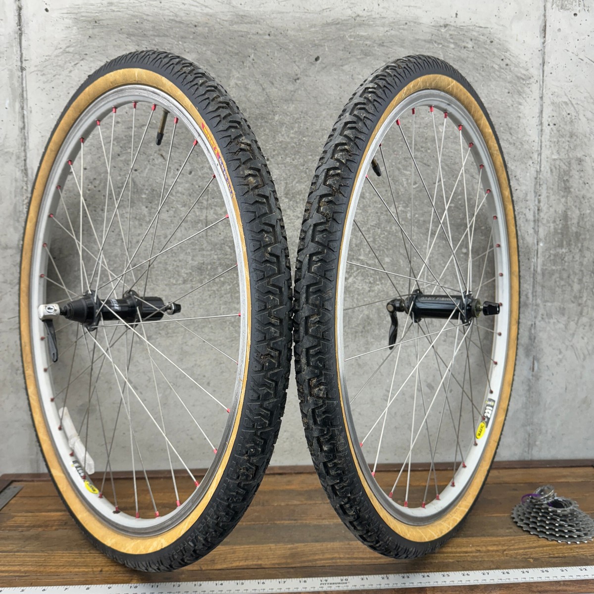 Vintage Mavic X221 26 in Mountain Bike Wheel Set Gary Fisher Vintage Mavic X221 26 in Mountain Bike Wheel Set Gary Fisher