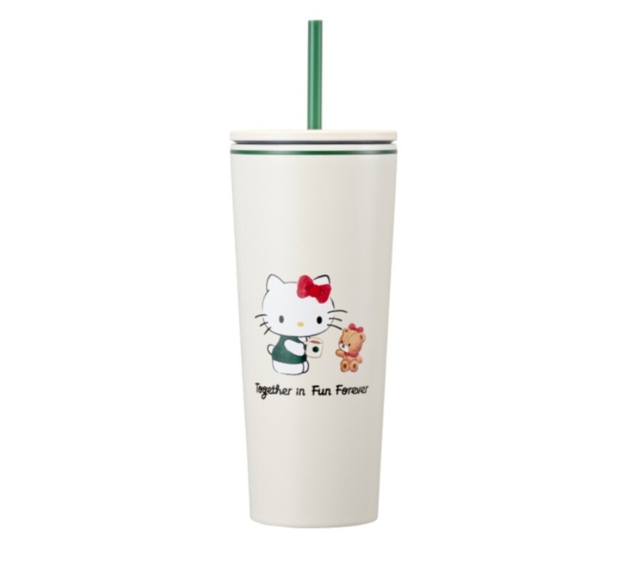 Starbucks X Hello Kitty Cold Cup Tumbler Limited Edition 2024
