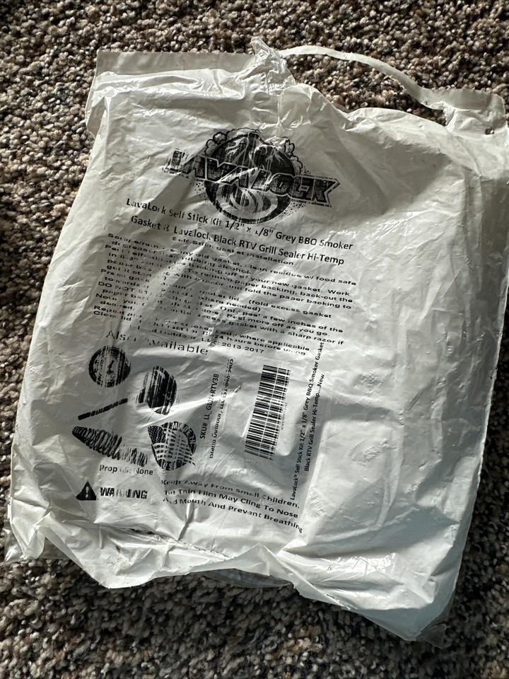 Island Outdoors LLC Lava Lock RTV450 High Temp Silicone Sealant BBQ