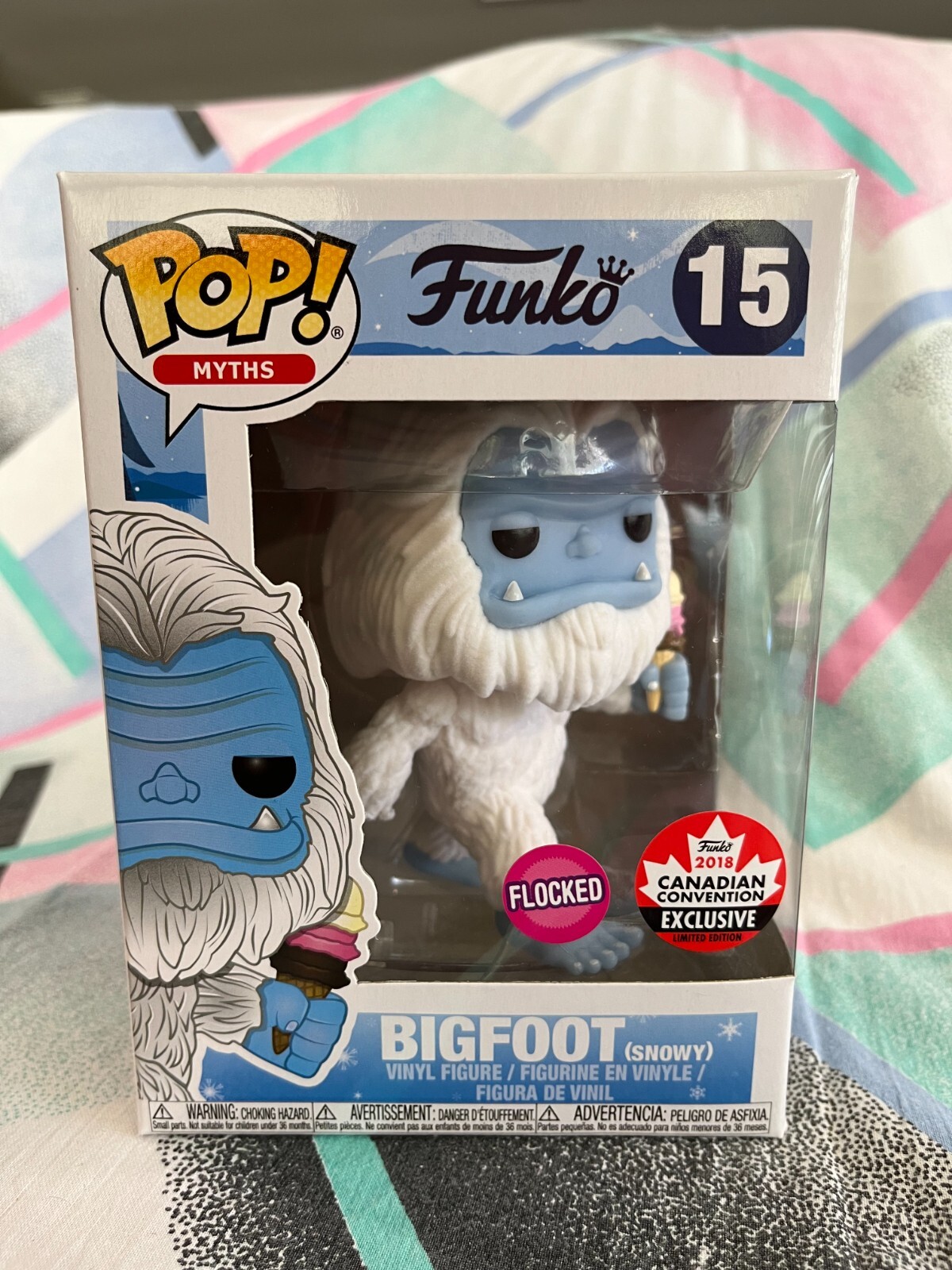 Bigfoot (Snowy) - 15 - Pop Vinyl - 2018 Canadian Convention Exclusive - Myths