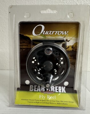 Quarrow Bear Creek Fly Reel BC 5/6 New In Package Aluminum Diecast Frame