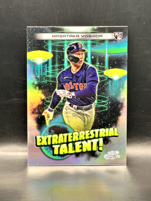 2023 Topps Cosmic Chrome #ET-14 Masataka Yoshida RC Extraterrestrial Talent