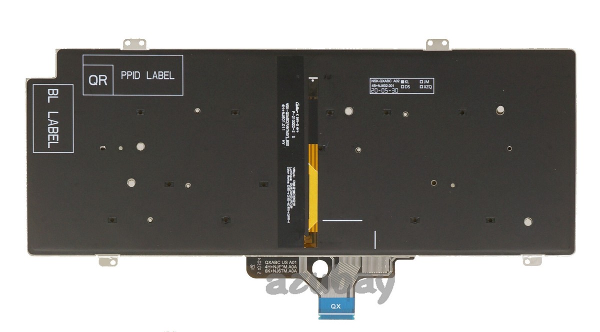 Laptop Dell Replacement Backlit Keyboard For Dell Latitude 7420/7410 ...