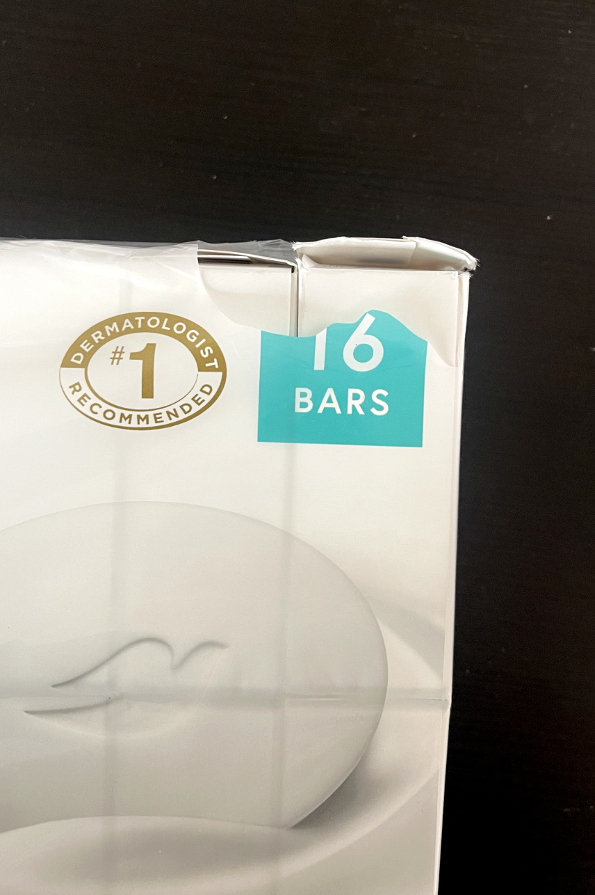 Dove SENSITIVE SKIN Soap Fragrance Free Beauty Bar 16 Bars (3.7 oz each