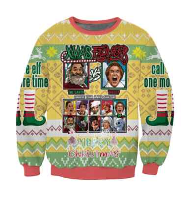 Prince Outfits Fresh Prince Will Smith Sweater BG Elf Xmas Fighter