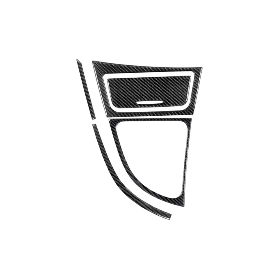 Kit de cambio de marchas interior de fibra de carbono de 5 piezas para BMW Serie 1 E82 E88 Foto 2 de 4