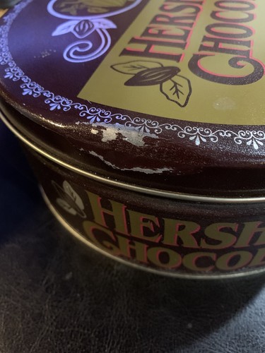 Hershey's Chocolate tin, brown tin, chocolate VINTAGE - Picture 3 of 5