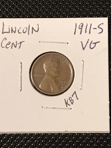 1911-S Lincoln Cent VG