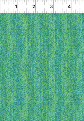 In The Beginning Quilt Fabric by Jason Yenter Texture Graphix Green 1 3/4 yards