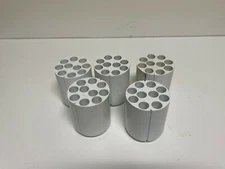 A4: Lot of 5 Sorvall Heraeus Centrifuge Adapters / Buckets 
