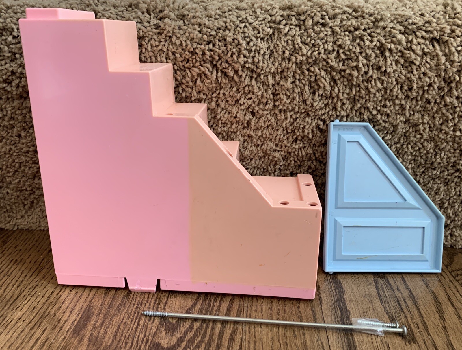 VINTAGE PLAYSKOOL VICTORIAN DOLLHOUSE REPLACEMENT PARTS VANITY DOORS