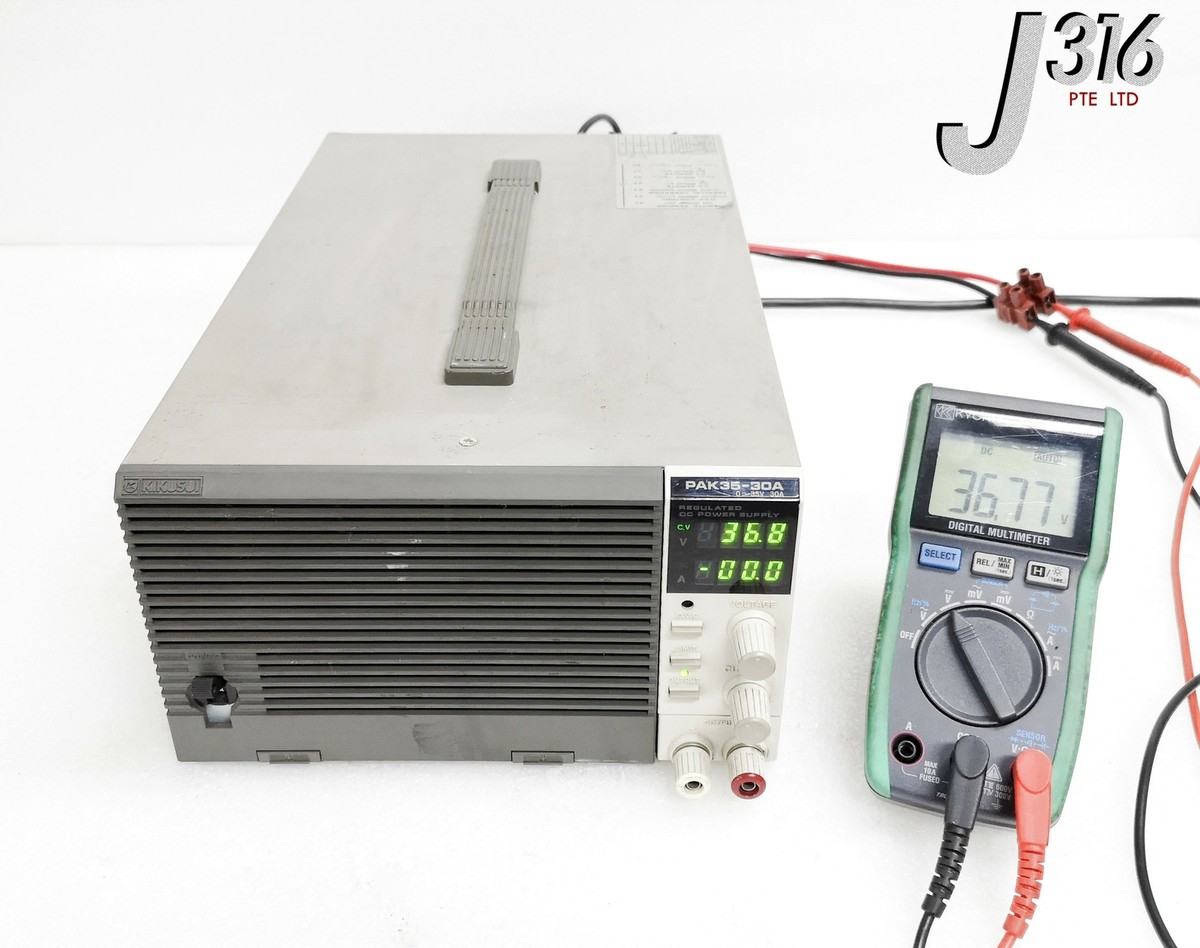 オーダー完成写真 27027 KIKUSUI REGULATED DC POWER SUPPLY PAK35-30A | eBay
