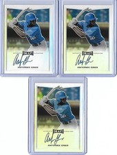 2016 Leaf Metal Draft ANFERNEE GRIER Silver Prismatic RC Auto Diamondbacks