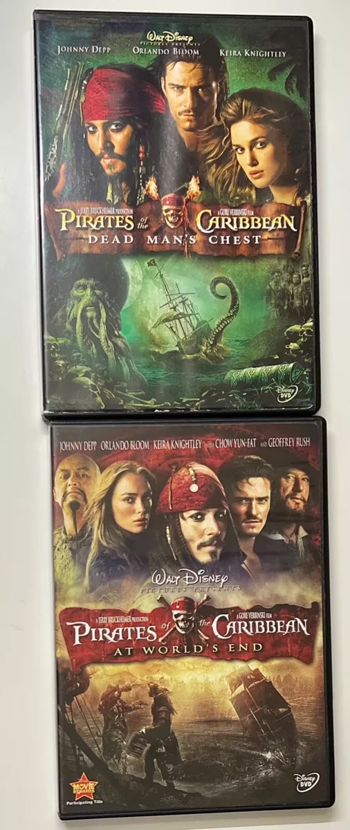 Pirates of The Caribbean 3: At World's End (DVD+Insert+CoverArt ONLY) Very  Good 786936292992