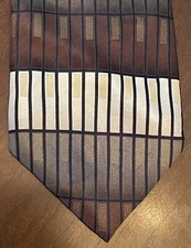 Bergamo New York 100% Silk Men’s Neck Tie Made In China