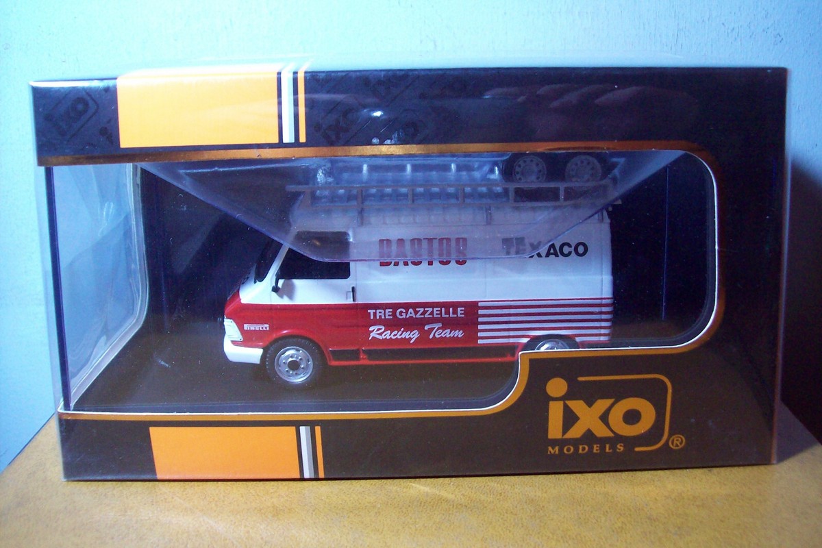 FIAT DUCATO RALLYE ASSISTANCE BASTOS IXO CLC301 1:43 of reference C