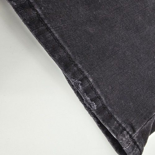 Pantalones de mezclilla para hombre Mavi Jeans negros mate relajados de pierna recta talla 44X34. (1120) - Imagen 9 de 10