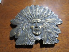 INDIAN HEAD BELT BUCKLE BOUGHT A LONG TIME AGO NEVER USED