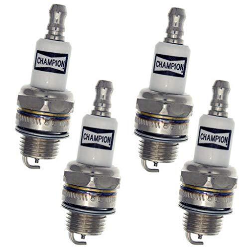 Champion Spark Plug Pack of 4 OEM CJ8Y NGK Replacement for Engines