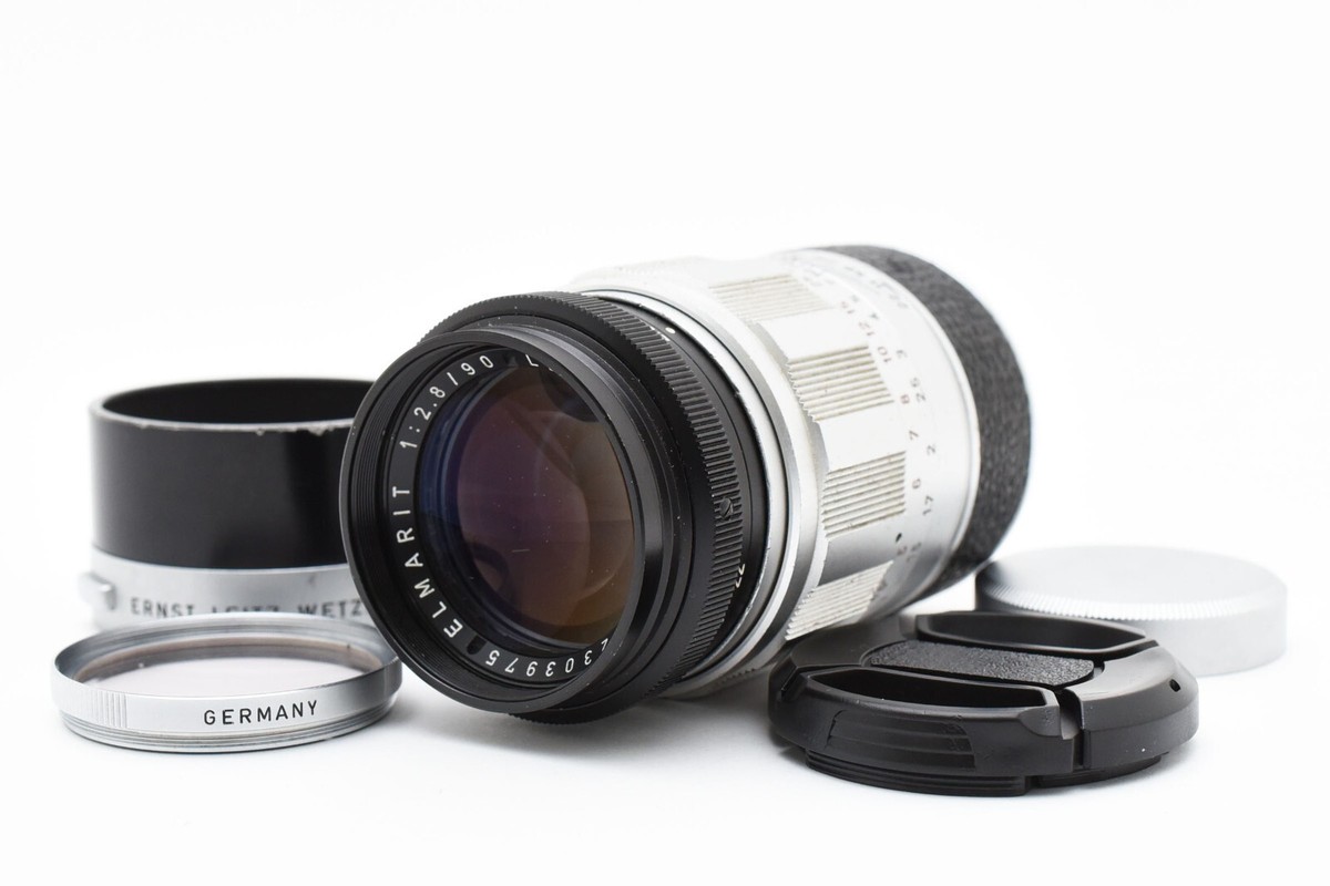 Emotaro様 L39モデル！美品！Leica Elmarit 90mm Rare L39 Black[Near Mint w/hood ITOOY] Leica Leitz ELMARIT