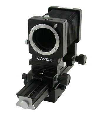 Contax PC Bellows Device Tilt Shift Adjustable Macro Adjustment Slide Excellent