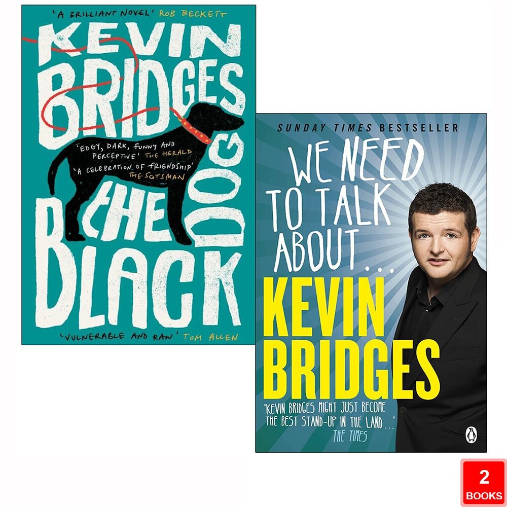 Kevin Bridges Collection 2 Books Set Black Dog, We Need to Talk About Paperback