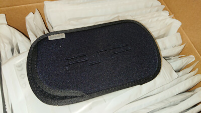 Sony PSP System Pouch | For PSP 1000 2000 3000 | Black | Polyester