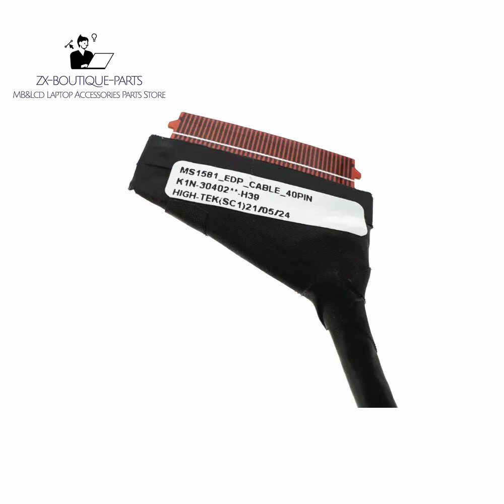 New For MSI GL66 GF66 MS1581 MS1582 LCD Screen EDP Cable K1N