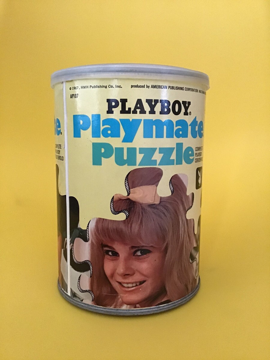 PRL) PLAYBOY RARO PUZZLE PLAYMATES 1968 1971 1972 1973 CENTERFOLD JIGSAW PINUP