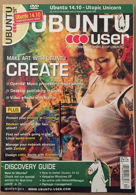 Ubuntu User Make Art Protect Privacy Video Effects Winter 2014 FREE SHIPPING!