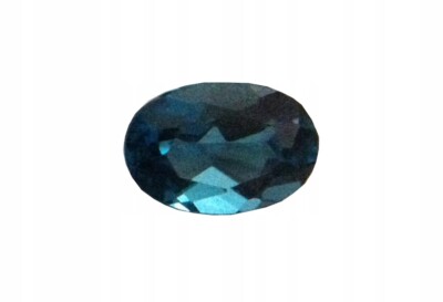 NATURAL LONDON TOPAZ Oval 7x5mm IF for Jewelry 1pc