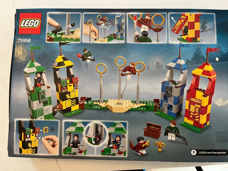 Lego Harry Potter Quidditch Match 75956, Retired set, New in Sealed Box, 6 Figs - Image 2 of 2