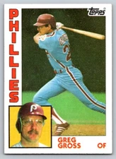 1984 Topps #613 Greg Gross Phillies