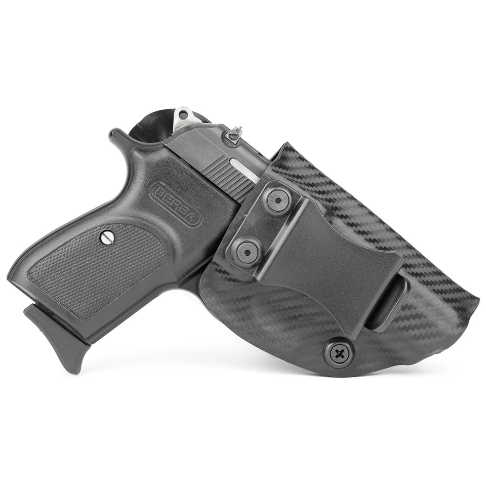 Bersa - IWB Gun Holster - Matte Black & Black Carbon Fiber - Image 4 of 4