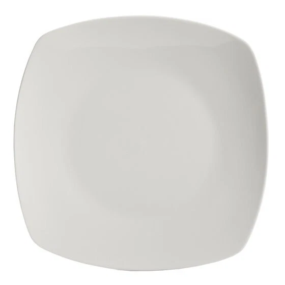 Juego de vajilla de 40 piezas plato de cocina platos de cena cerámica servicio para 8 blanco Foto 4 de 4