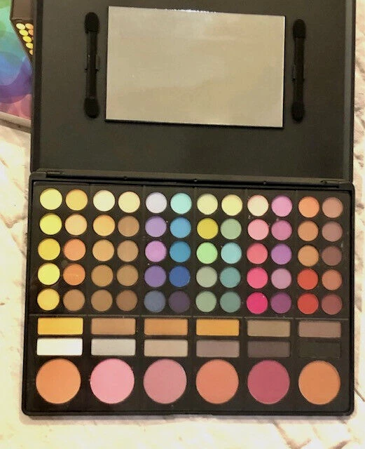 COASTAL SCENTS 78 Shadow Blush Palette Eyeshadow & Blush Shades - Image 3 of 4