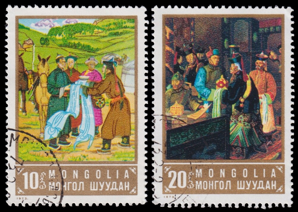 Mongolia Scott 718-719 (1973) CTO VF W | eBay