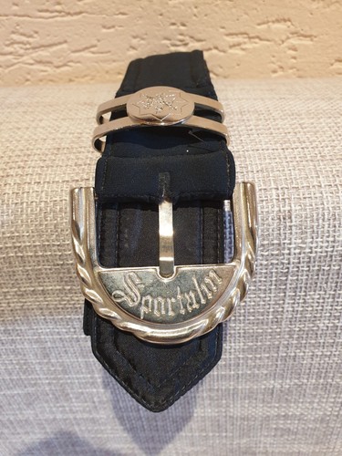 SPORTALM | Stoffgürtel Größe DE 80 schwarz Casual-Look Damen Gürtel gut erhalten