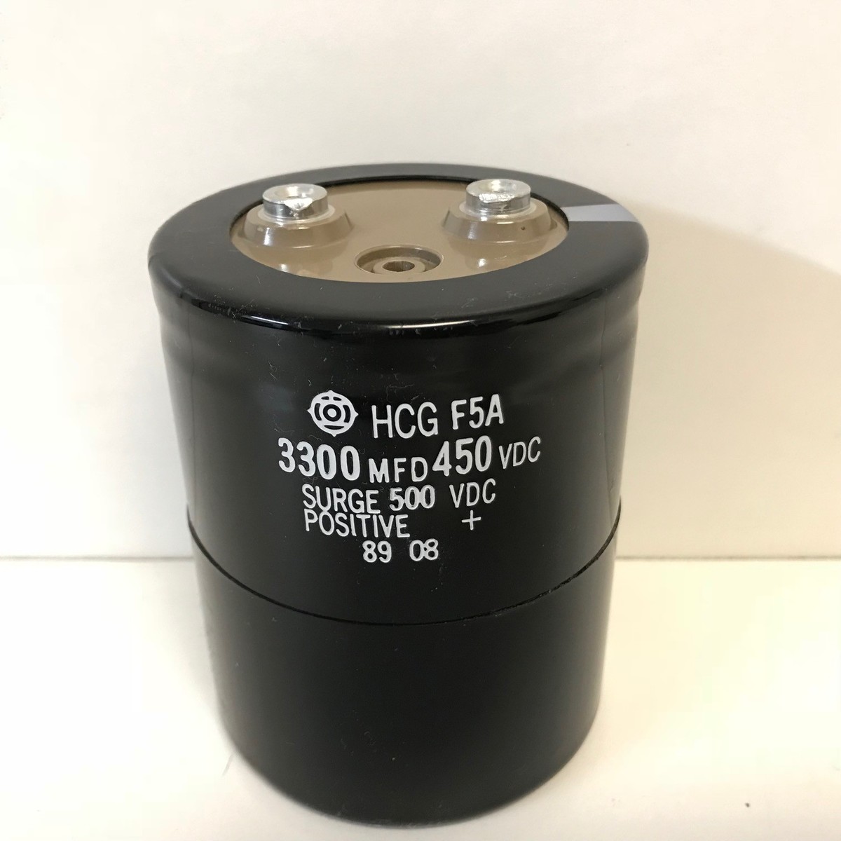 NEW OLD STOCK! HITACHI 3300MFD 450VDC ELECTROLYTIC CAPACITOR