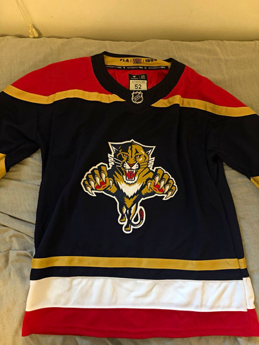Fanatics Florida Panthers Brad Marchand #63 NHL Hockey Jersey Navy Red Size 52